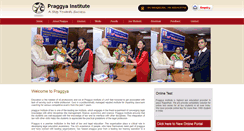 Desktop Screenshot of praggya.com